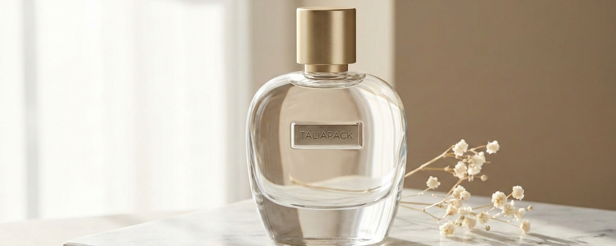 material botol parfum premium dengan desain elegan dan presisi tinggi