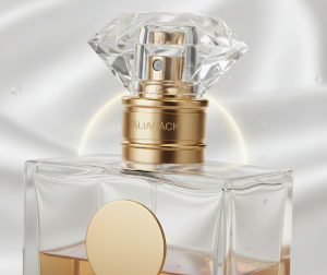 desain botol parfum dengan finishing premium dan detail presisi