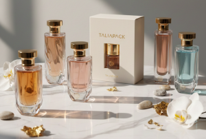 kemasan parfum mewah yang mencerminkan kualitas dan harga premium