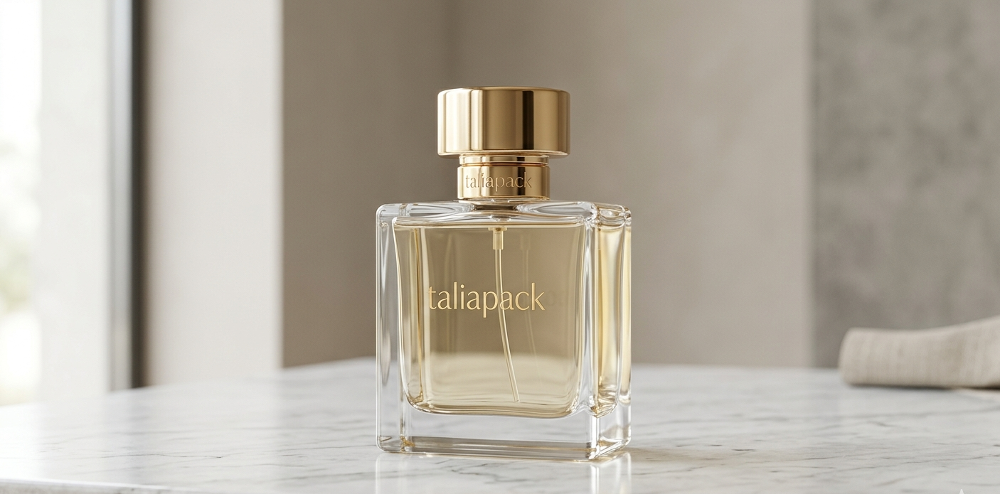botol parfum premium dengan desain elegan untuk brand parfum mewah