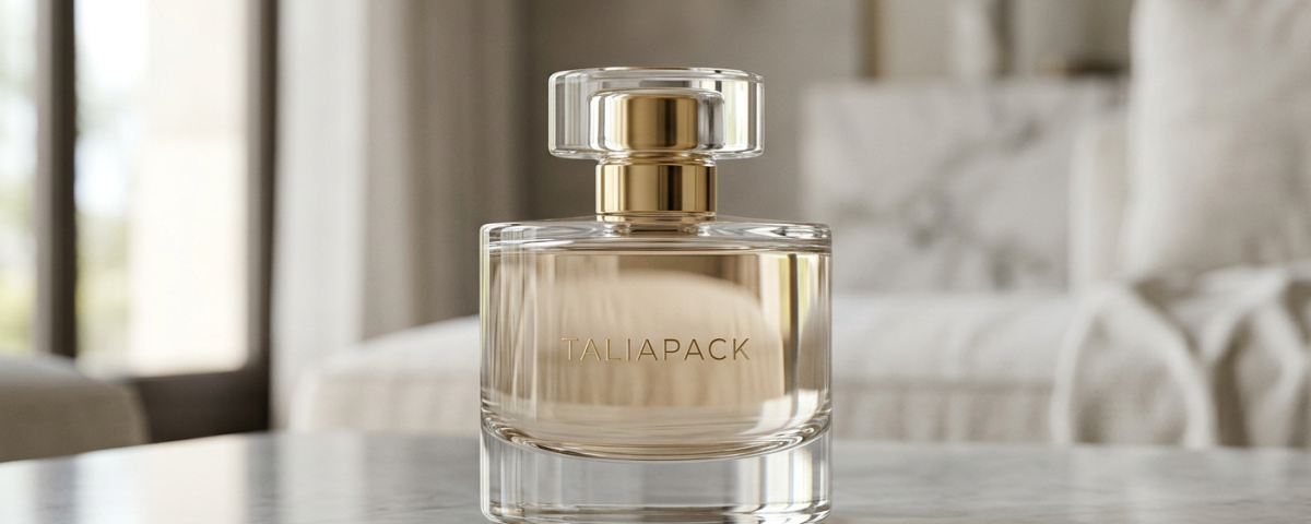 botol parfum premium kaca tebal dengan desain minimalis elegan