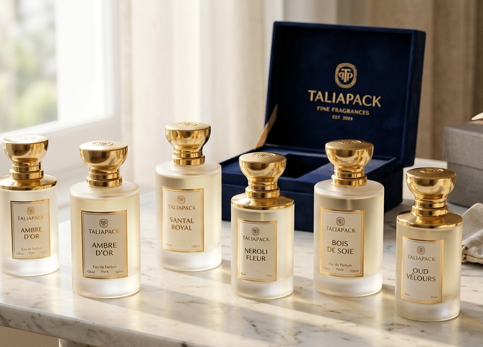 Botol parfum grosir premium dengan desain elegan dan finishing mewah