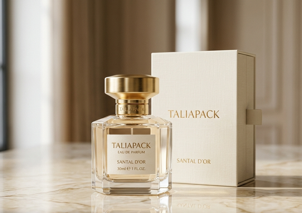botol parfum premium elegan dengan desain mewah untuk branding parfum eksklusif