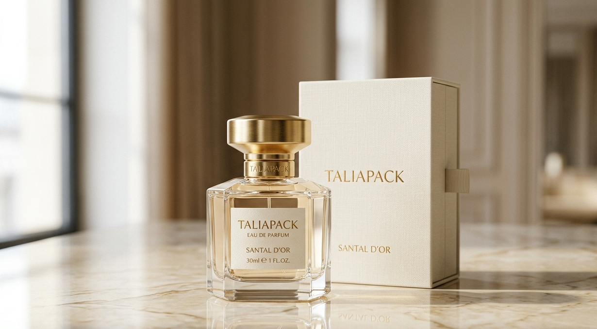 botol parfum premium elegan dengan desain mewah untuk branding parfum eksklusif